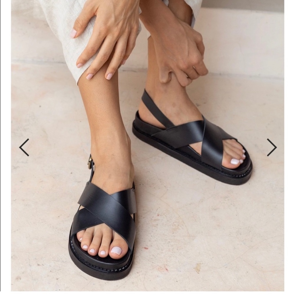 Liberte Capri chunky sandals size 39/8